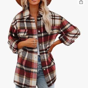 Size Small oversized shacket